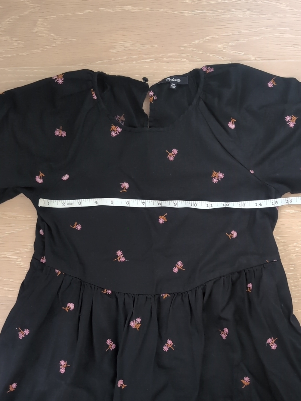 Madewell Cattail Tiered Dress - Picture 4 of 7
